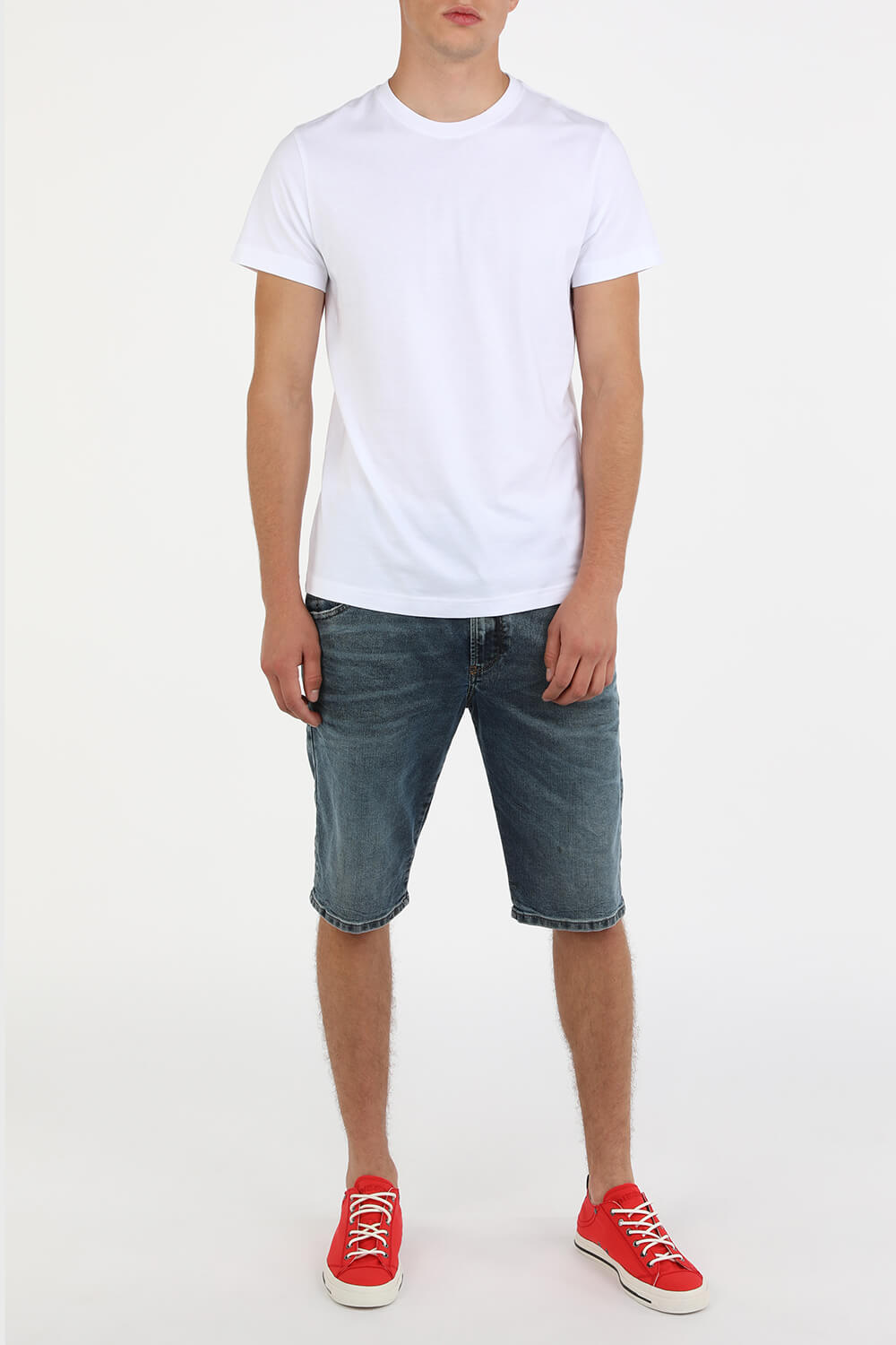 D-Krooshort JoggJeans in Blue Wash